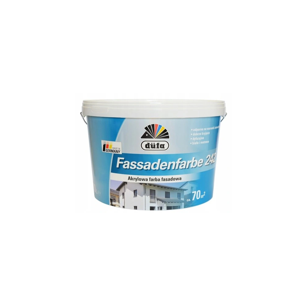 Farba Fasadowa Akrylowa FASSADENFARBE 242 2,5L firmy DUFA