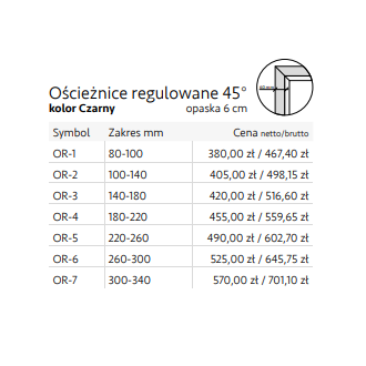 Drzwi wewnętrzne ramiakowe przylgowe Kaszmir PRO Line PRIMO BLACK 03 WC firmy KR CENTER
