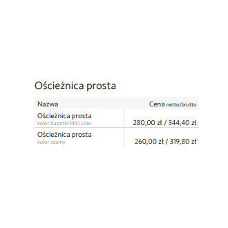 Drzwi wewnętrzne ramiakowe przylgowe Kaszmir PRO Line MODERNA BLACK 04 firmy KR CENTER